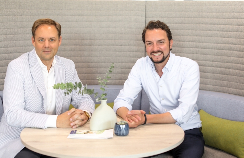 Dr. Marco Henry Neumueller mit Andreas Krengel