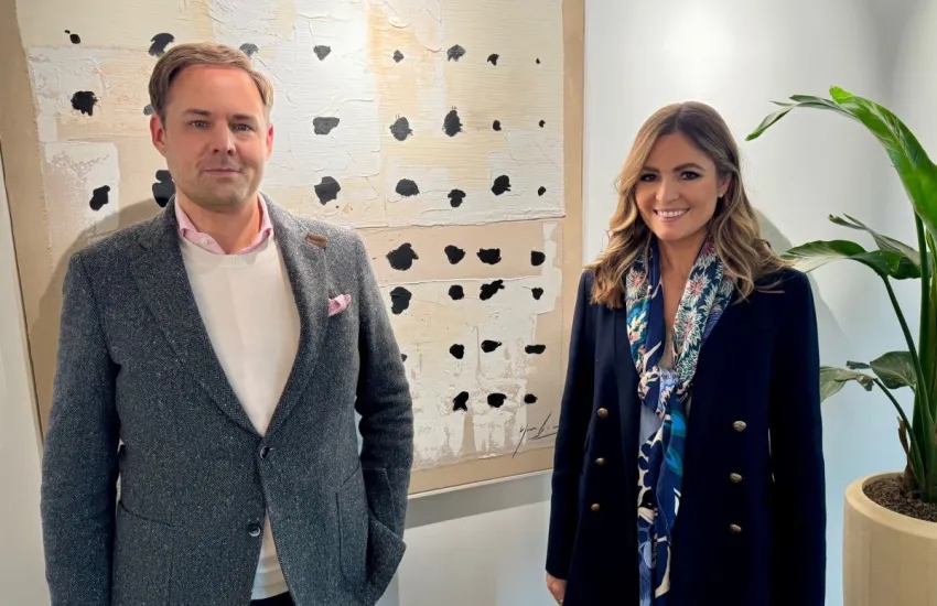 Dr. Marco Henry Neumueller mit Lara Kufferath