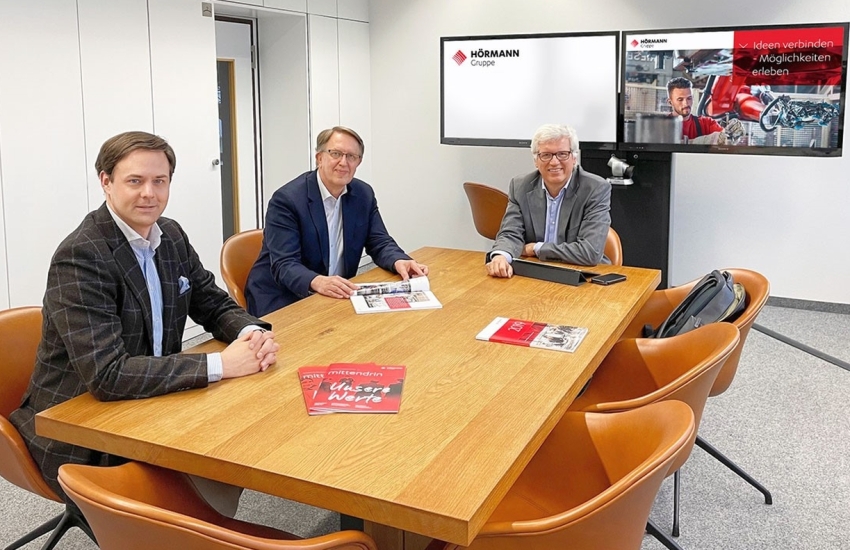 Dr. Marco Henry Neumueller, Andreas Albath und Michael Radke