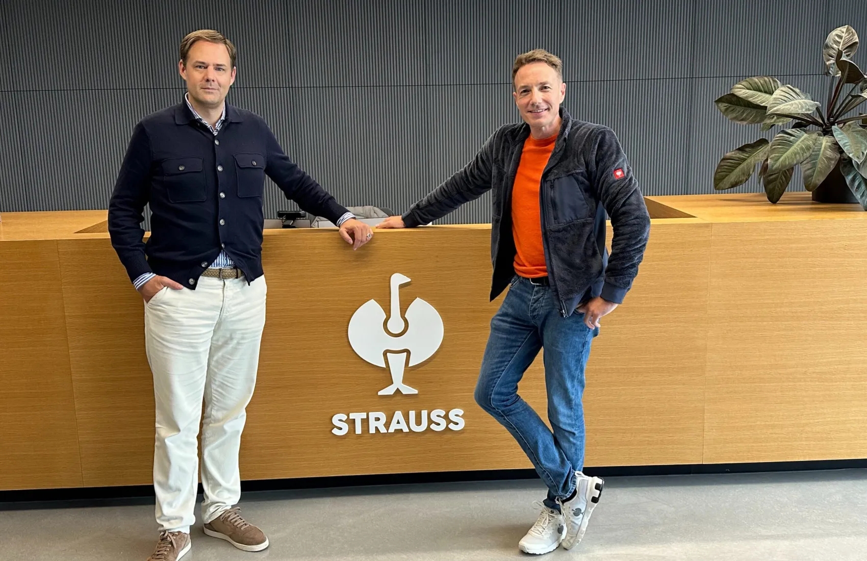 Dr. Marco Henry Neumueller mit Steffen Strauss
