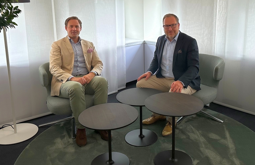 Dr. Marco Henry Neumueller mit Dr. Thomas Stoffmehl