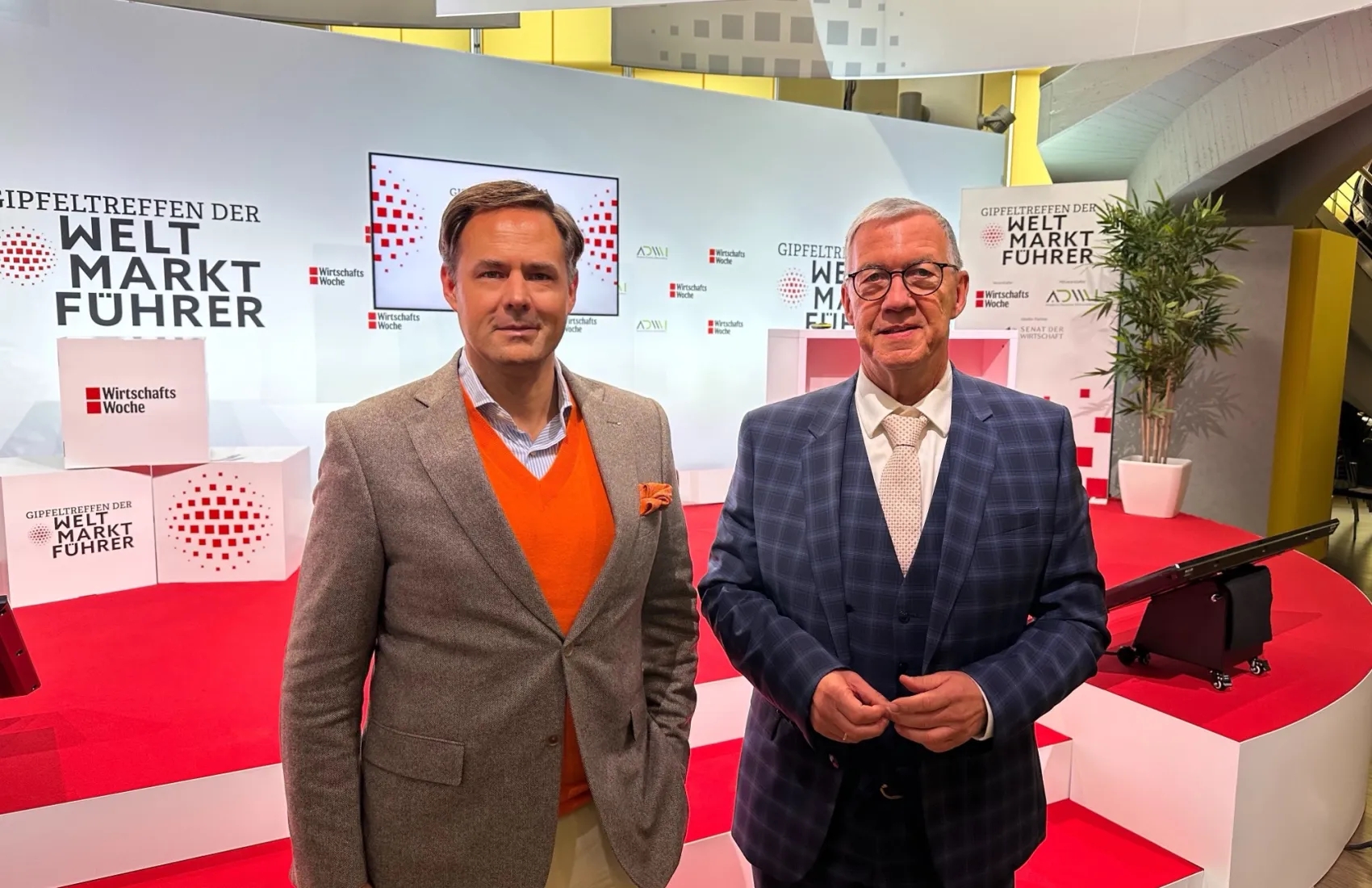 Dr. Marco Henry Neumueller mit Dr. Walter Döring