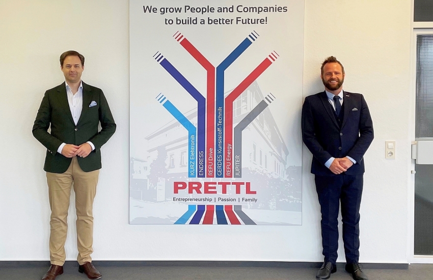 Dr. Marco Henry Neumueller mit Dr. Willi Prettl