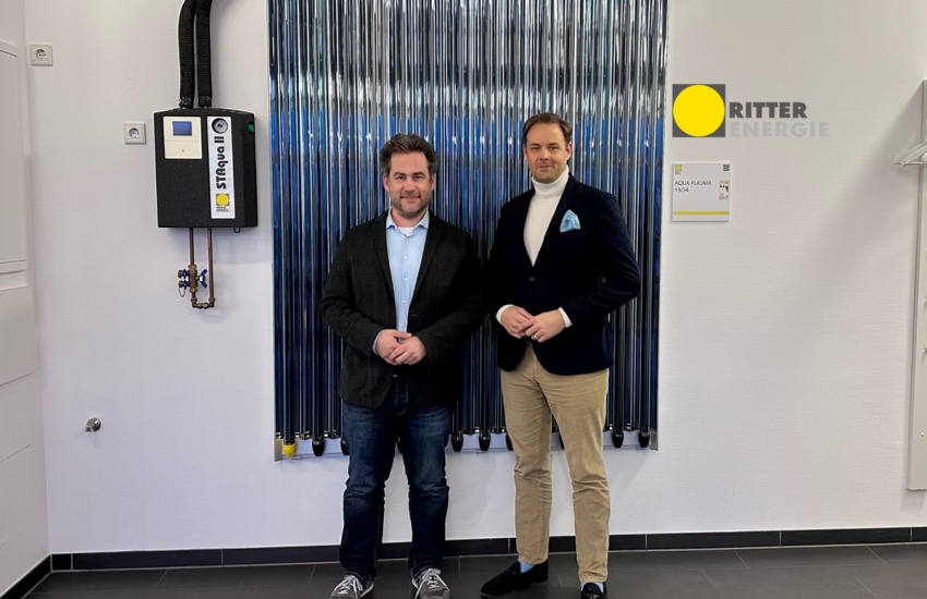 Moritz Ritter und Dr. Marco Henry Neumueller