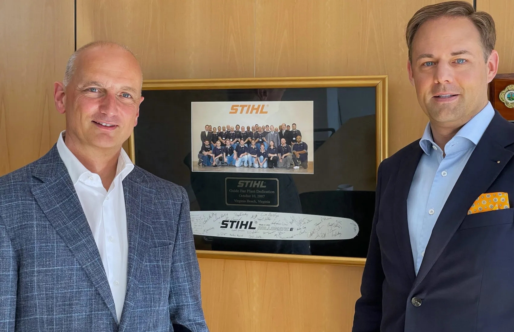 Dr. Nikolas Stihl und Dr. Marco Henry Neumueller