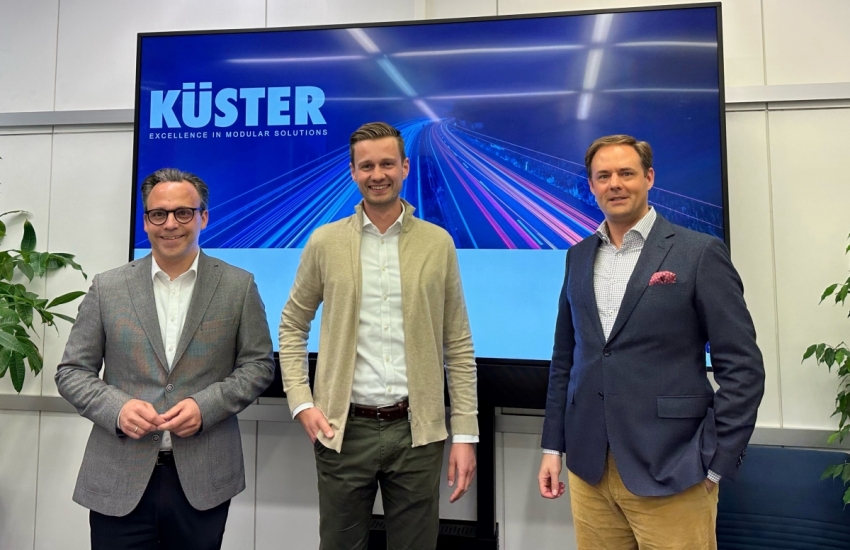 Dr. Rainer Lehnen, Alexander Küster und Dr. Marco Henry Neumueller