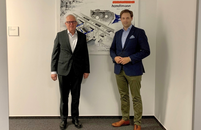Thomas Handtmann mit Dr. Marco Henry Neumueller