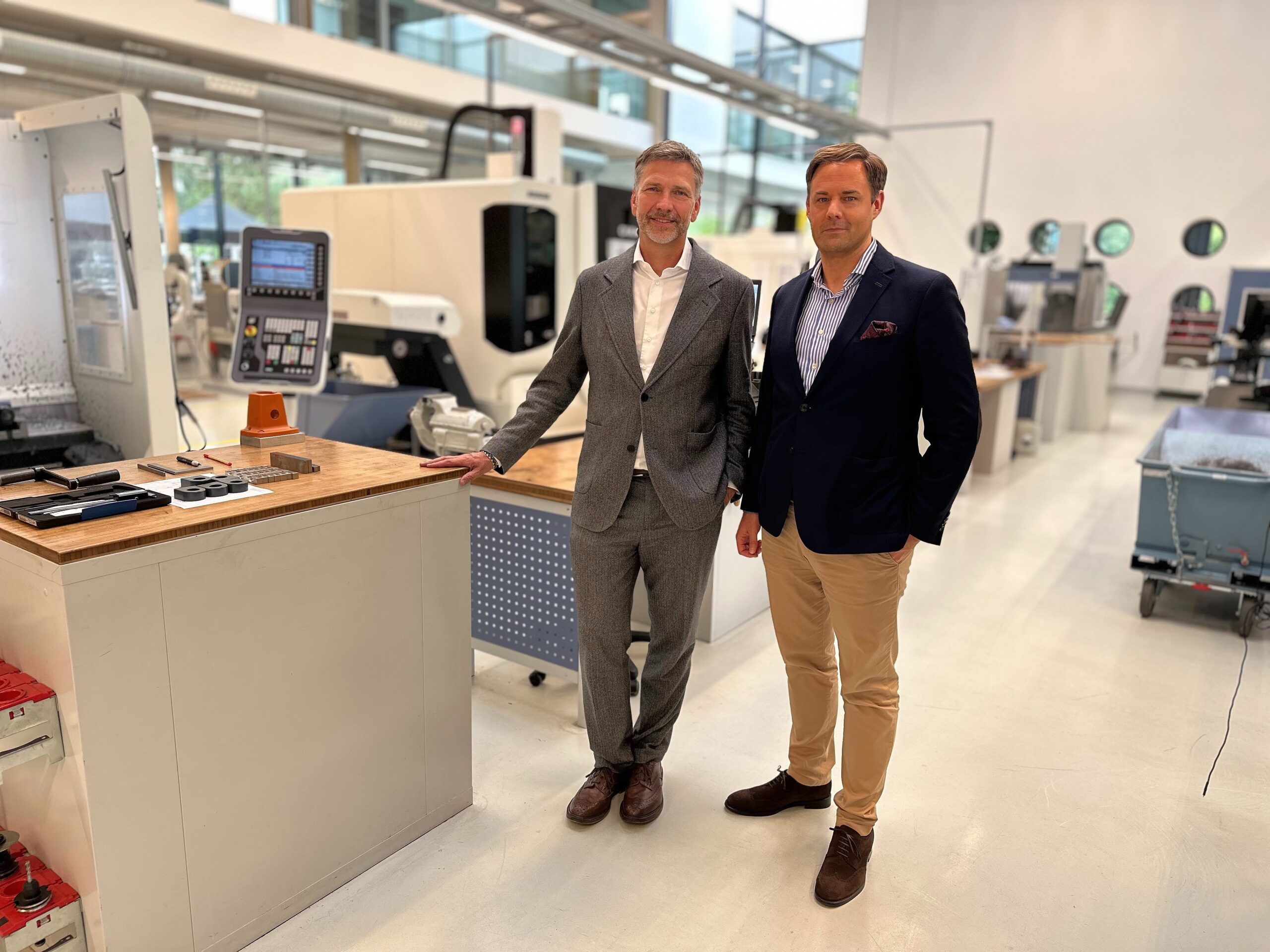 Georg Stawowy mit Dr. Marco Henry Neumueller